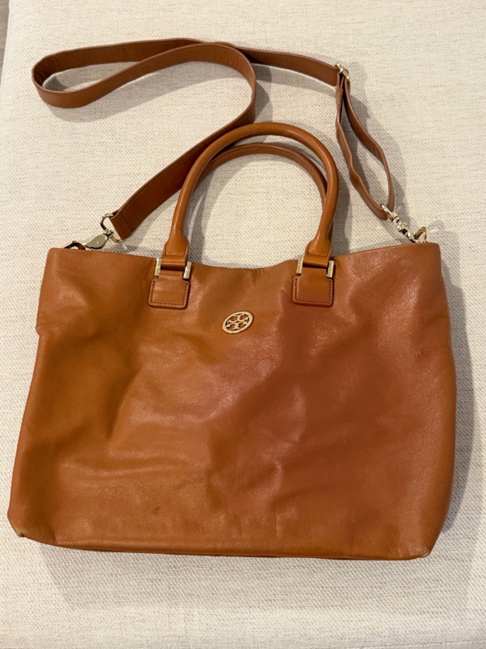 Tory Burch Dena Leather Handbag